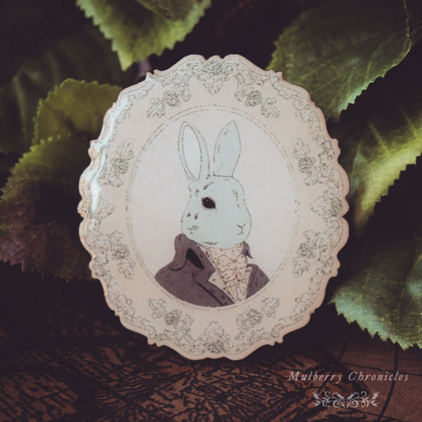 Portrait of The Rabbit Scholar