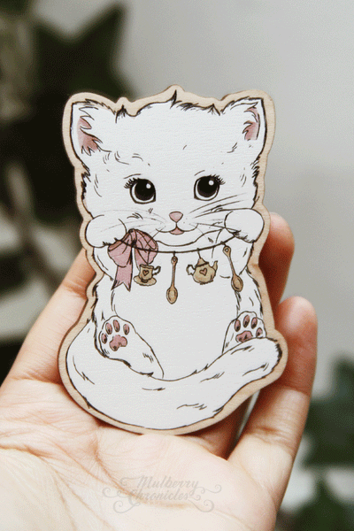 Tea Time Kitty