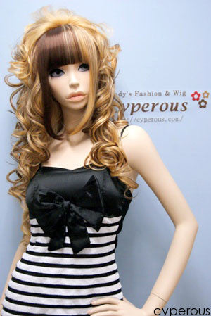 Cyperous Two Tone Hime (Princess) Wig